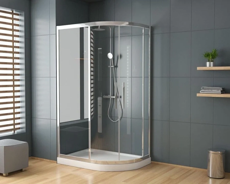 Душевой уголок Grossman Pragma PR-120S 120х80 см серебро - фото 2