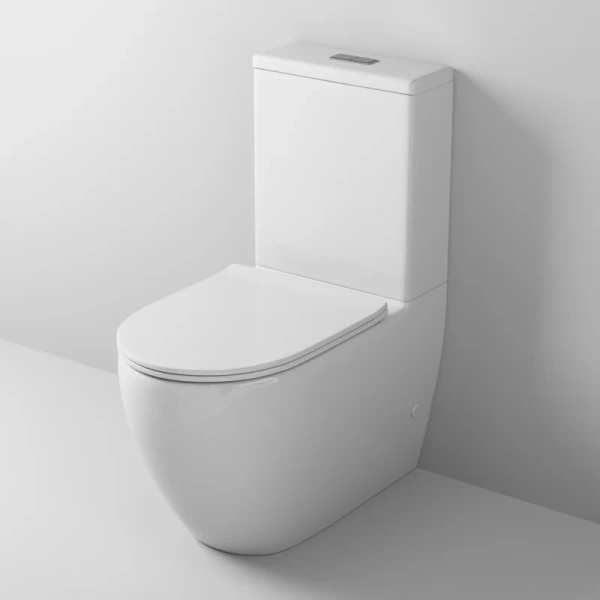 Унитаз компакт Grossman безободковый, безободковые, сиденье с микролифтом , с антивсплеском, компакт, низкие - фото 5