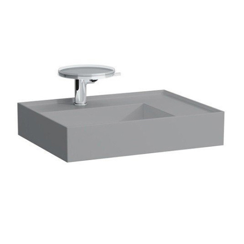 Раковина накладная левая/правая, 1 отверстие под смеситель, Laufen Kartell 8.1033.4/8.1033.5 - фото 5