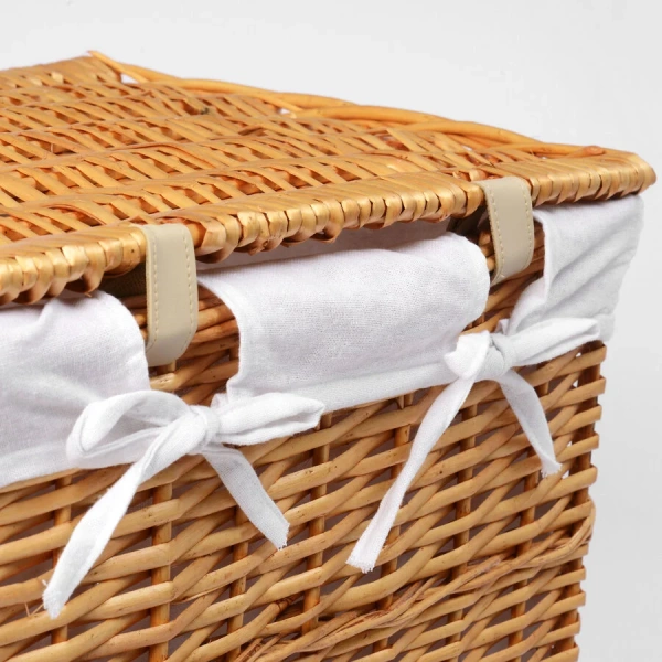 Корзина для белья WasserKRAFT Ammer плетеная index_1 - фото 6