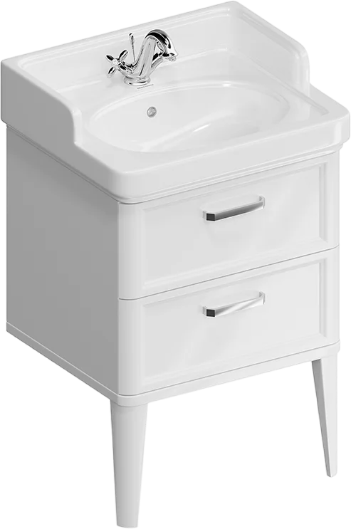 Тумба под раковину напольная Kerama Marazzi Pompei 60 см белая - фото 4