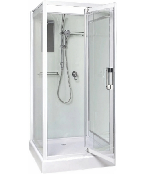 Душевая кабина River Tana 80x80 см с поддоном - фото 1