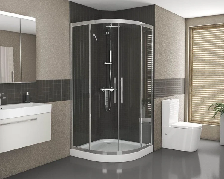 Душевой уголок Grossman Pragma PR-100 100х100 см закаленное стекло - фото 4