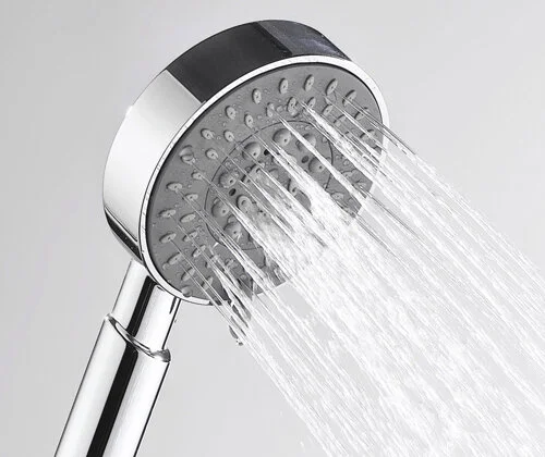 Лейка для душа Wasserkraft 5-функциональная, хром index_1 - фото 8