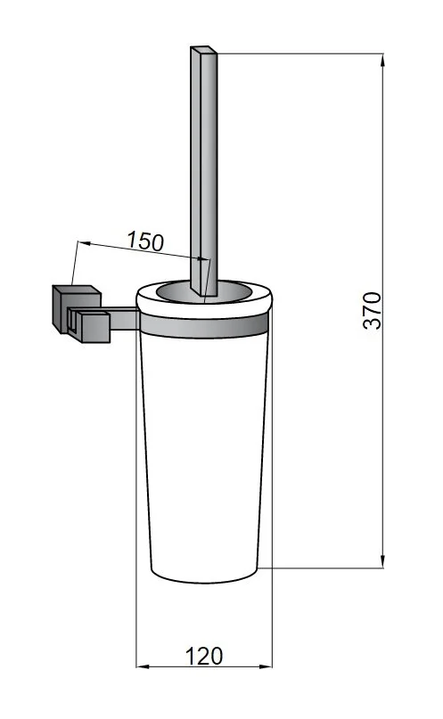 Ершик Boheme Venturo настенный - фото 2
