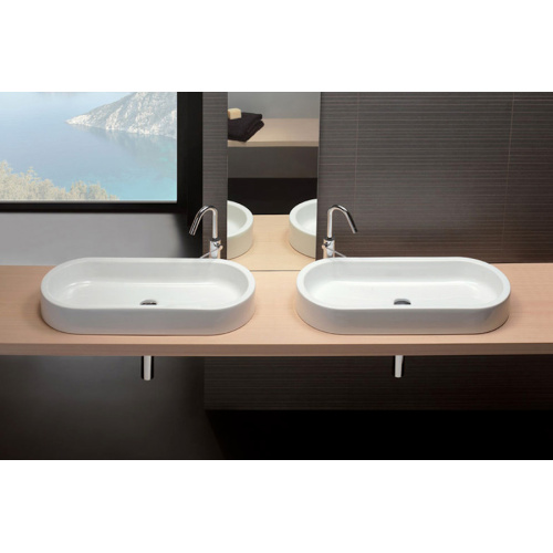 Раковина Hatria Area Y0UF01 80х35 см - фото 2