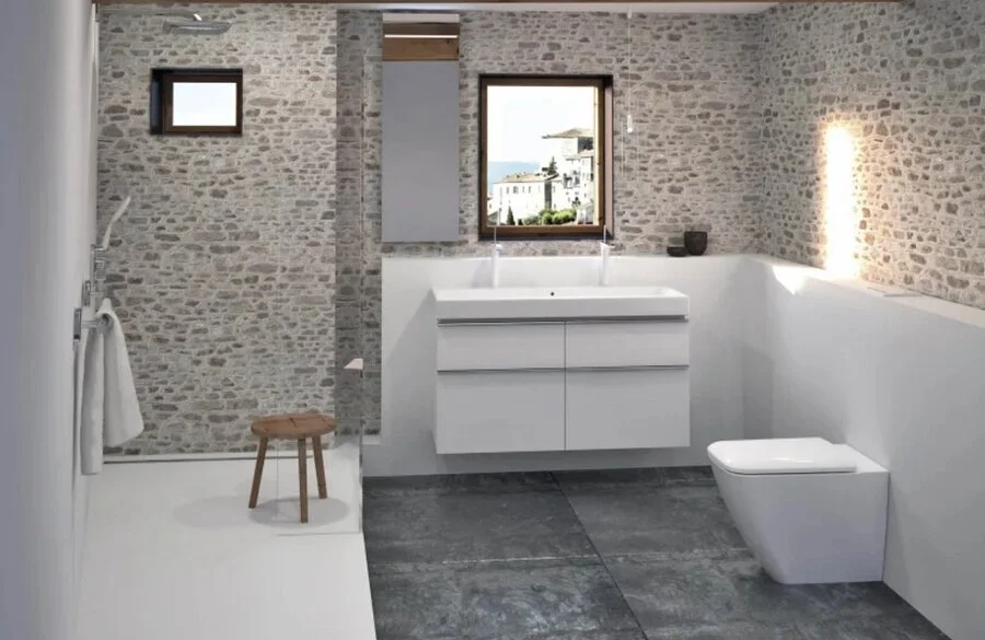 Раковина Geberit iCon 120 см санфаянс - фото 3