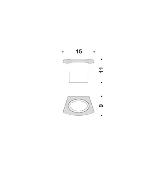 Стакан для ванной Colombo Land настенный, современные, hi-tech - фото 2