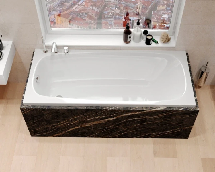 Ванна акриловая Whitecross Layla, 170 х 75 см, увеличенная толщина акрила, усиленная армировка, 0102.170075.100 - фото 4