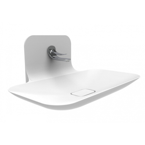 Раковина Creavit Foglia 80 см белая - фото 1