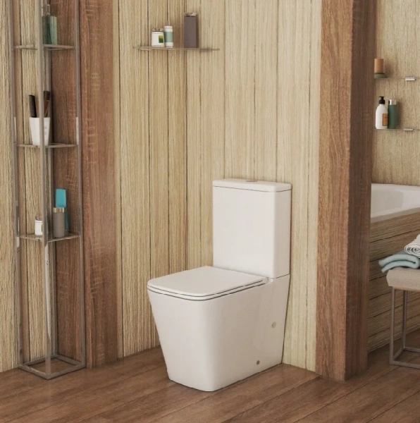 Унитаз компакт OWL 1975 Vatter Ruta-G OWLT190402 безободковый, недорогие, безободковые, сиденье с микролифтом , с антивсплеском, компакт, низкие - фото 6