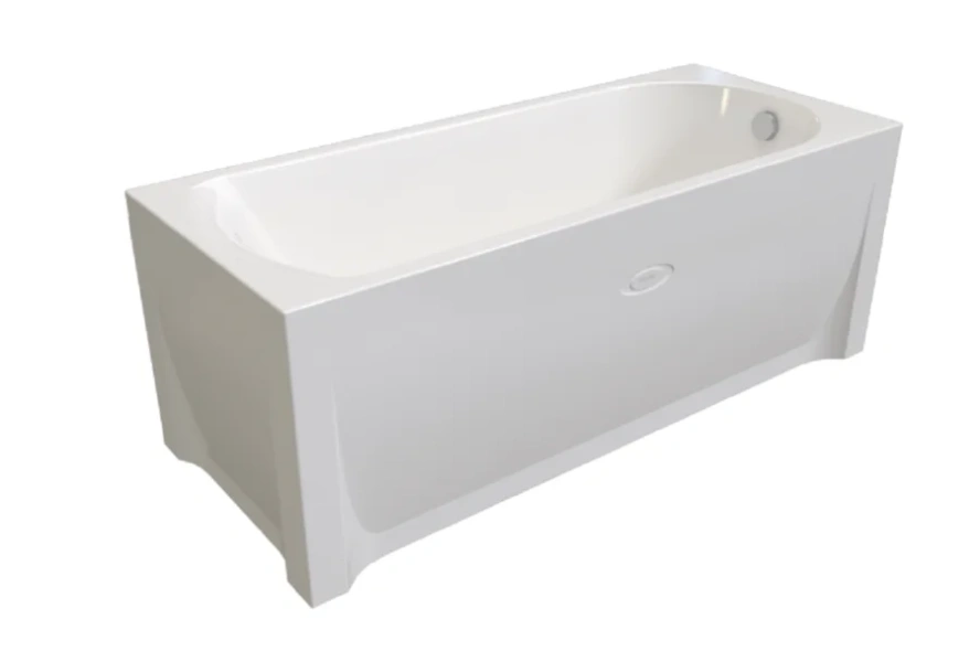 Акриловая ванна Радомир Николь 2-78-0-0-1-240Р, 168 x 70 см, фронтальный экран, каркас разборный в комплекте, белая - фото 4