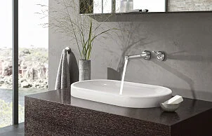 Смеситель для раковины, хром, Grohe Eurodisc Joy 19969000, хром, белые - фото 4