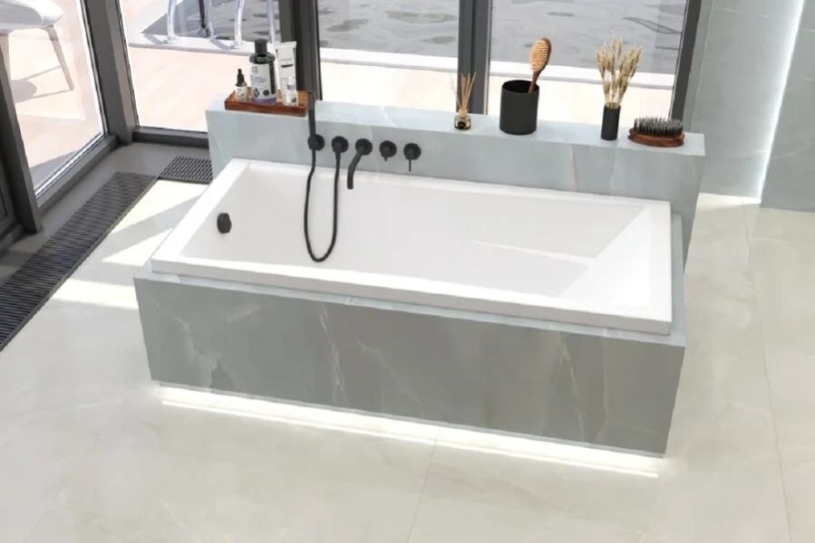 Ванна акриловая Whitecross Palace 0104.170075.100, 170 x 75 см, цвет белый - фото 4