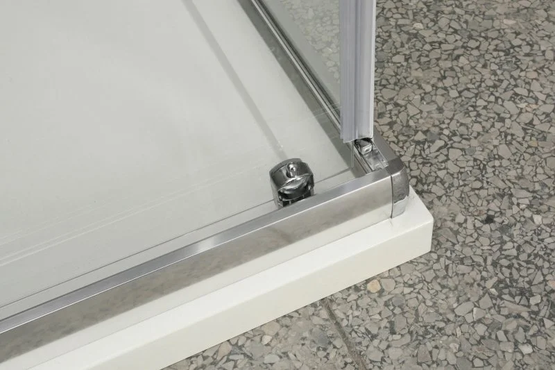 Душевой уголок BelBagno Uno 100х80 см стекло рифленое, 100х80 - фото 5