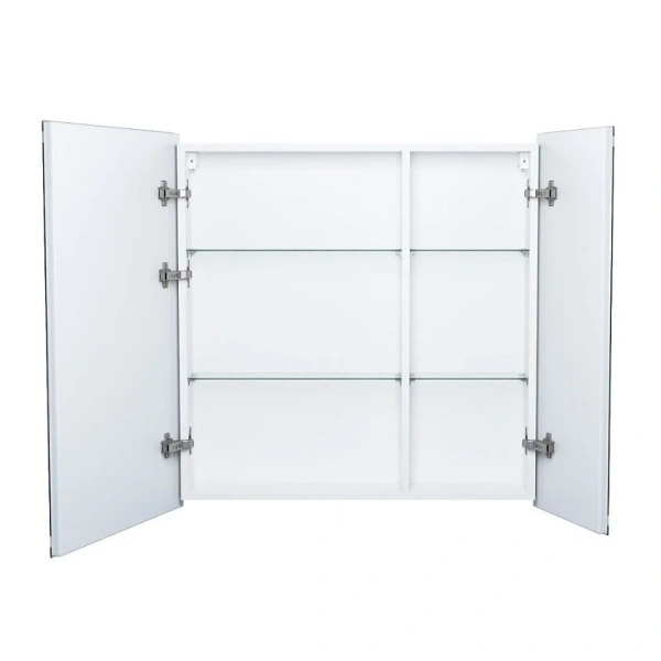 Зеркальный шкаф с подсветкой IDDIS Zodiac 80 см белый - фото 4