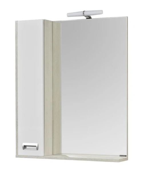 Тумба с раковиной напольная Акватон Бекка 1A208701BAC20 70 см белая/дуб сомерсет