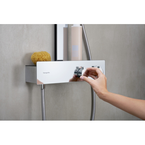 Душевая стойка Hansgrohe Rainfinity хром, без излива - фото 5