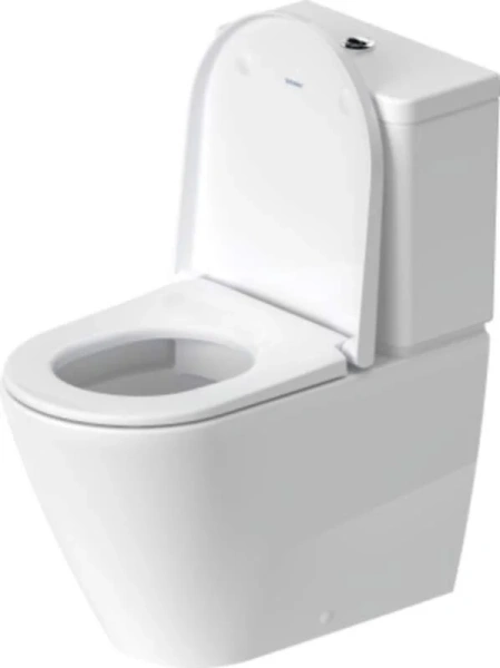 Унитаз-компакт Duravit Rimless D-Neo с вертикальным смывом