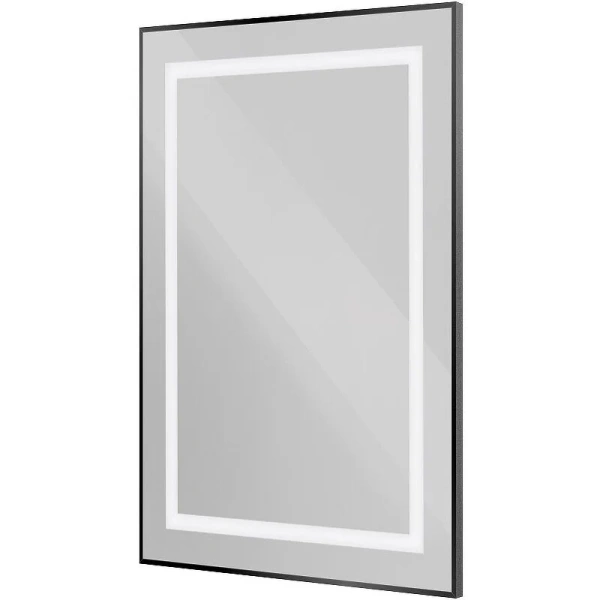 Зеркало с подсветкой BelBagno Kraft 50 см черное, с подсветкой - фото 8