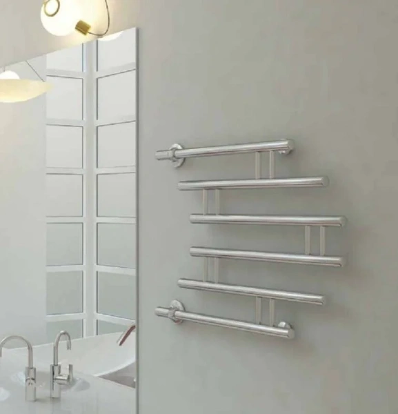 Полотенцесушитель водяной Ника Econ 50x80 см хром - фото 4