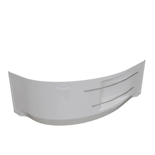 Акриловая ванна Радомир Ирма 2-89-2-1-1-217/2-89-2-2-1-217, 169 x 110 см, L/R, полотенцедержатель, фронтальный экран, каркас, сифон, слив-перелив автомат в комплекте, белая, белые - фото 7