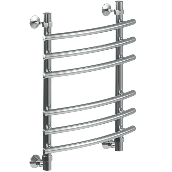 Полотенцесушитель водяной Ника Bamboo 60x50 см хром - фото 1