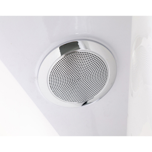 Душевая кабина WeltWasser WW500 100x100 см с гидромассажем, со стеклянными задними стенками - фото 8