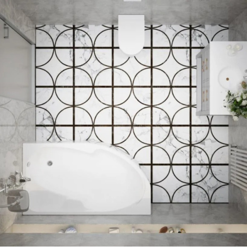 Ванна акриловая Triton София Щ000004666 170x95 см белая