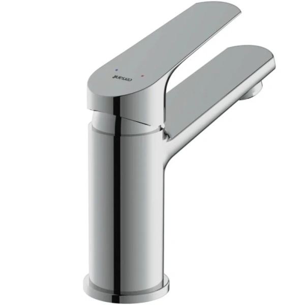 Смеситель для раковины Cersanit Flavis хром, из латуни, округлая форма - фото 5