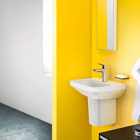 Смеситель для раковины Hansgrohe Logis с донным клапаном Push-Open, современные, hi-tech - фото 3