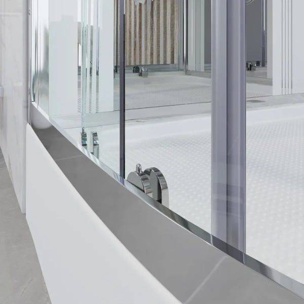 Душевая кабина Niagara Ultra 90x90 см с высоким поддоном, стеклянные, узорчатые - фото 7