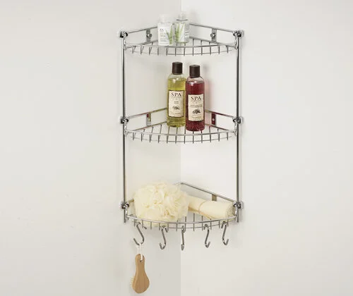 Полочка для ванной WasserKRAFT тройная - фото 4