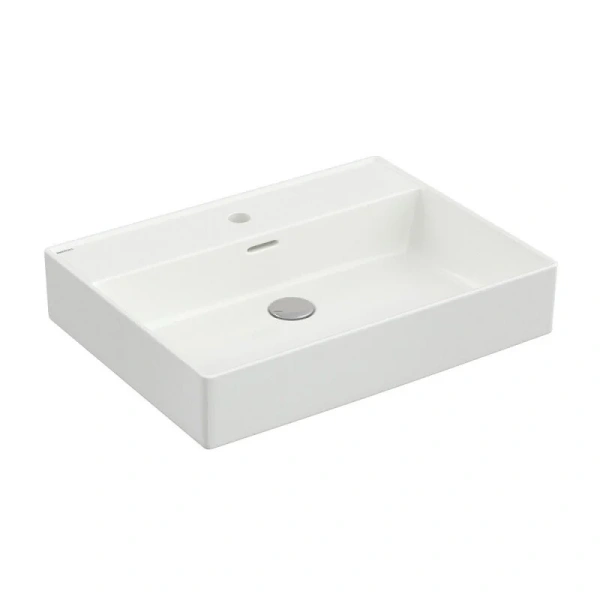 Раковина BERGES Ego 60 см белая - фото 1