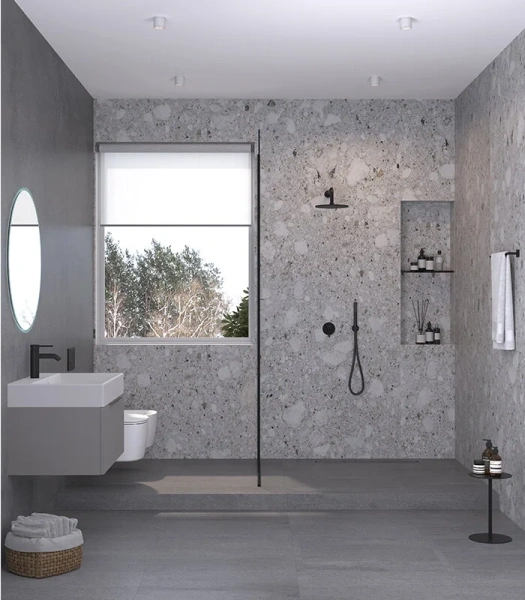 Душевой комплект Kludi Bozz с внутренней частью черный матовый, черные index_1 - фото 10