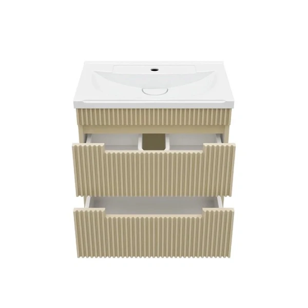 Тумба под раковину подвесная Brevita Ariana 60 см капучино - фото 4