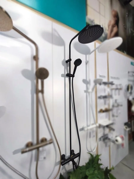 Душевая стойка Hansgrohe Vernis Blend с термостатом - фото 3