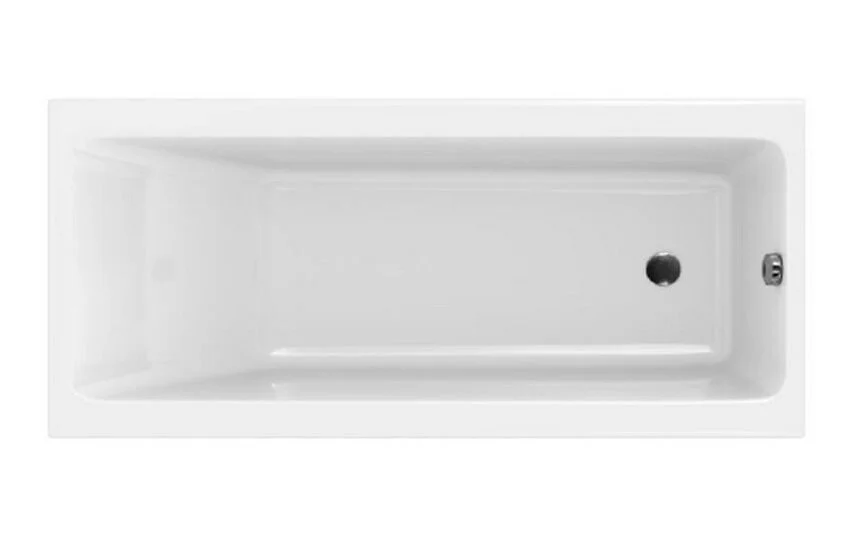 Ванна акриловая Cersanit Crea 180x80 см приставная, белые - фото 8