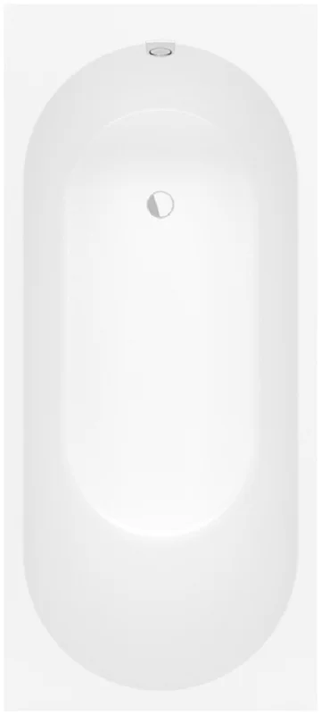 Ванна квариловая Villeroy&Boch Oberon 2.0 UBQ181OBR2DV-01, 180 x 80 см, альпийский белый, прямоугольные - фото 5