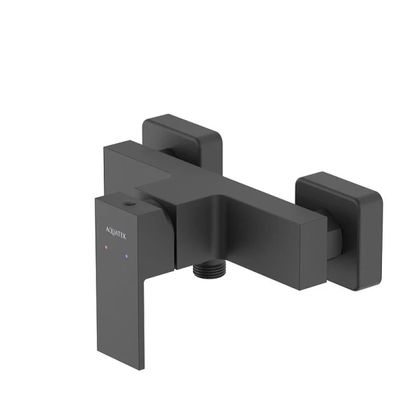 Душевой комплект Акватек Либра черный матовый, в наличии - фото 5