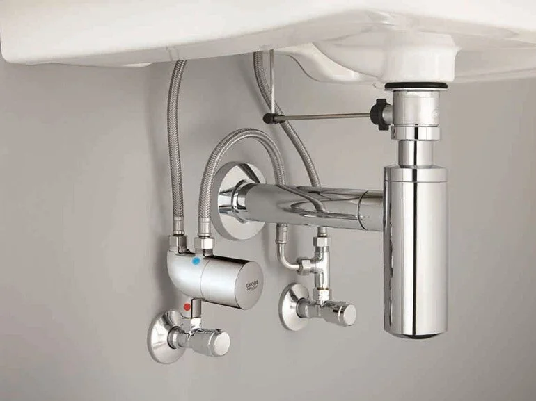 Смеситель для раковины Grohe Grohtherm Micro термостатический - фото 3