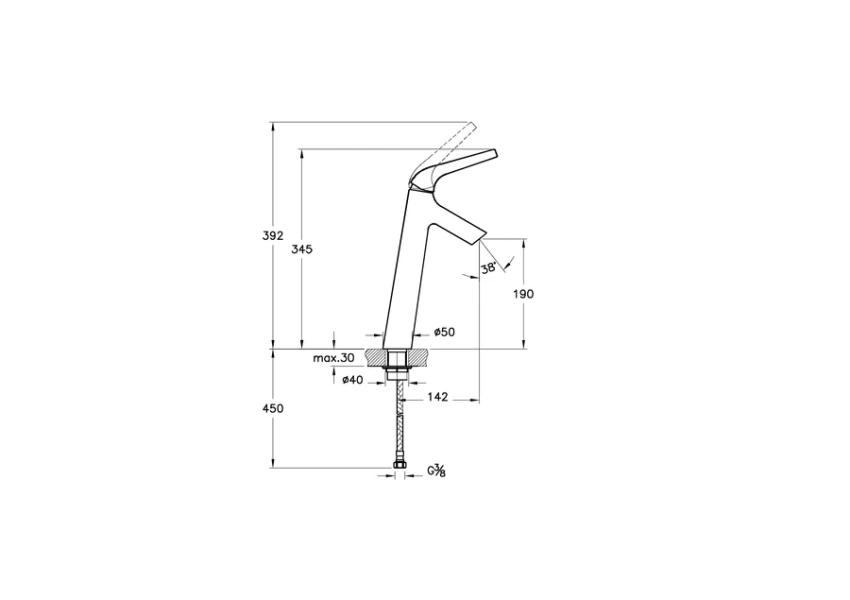 Смеситель для раковины VitrA Nest Trendy A42301EXP - фото 3