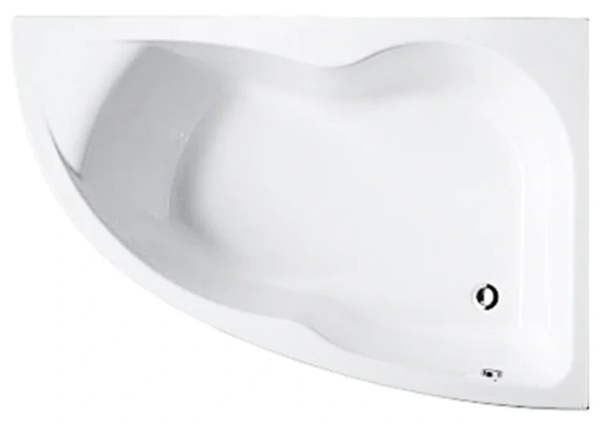 Ванна акриловая Jacob Delafon Micromega Duo Chromo 170 х 105 см, слив-перелив и каркас в подарок, левая/правая, без гидромассажа - фото 5