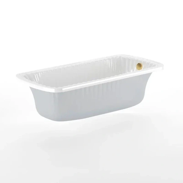 Ванна из искусственного камня Migliore Olivia Podium 174х80 см фурнитура золото, ретро, в классическом стиле, прованс, декорированныe - фото 3