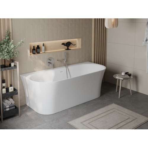 Ванна акриловая BelBagno 170x75 см пристенная - фото 2