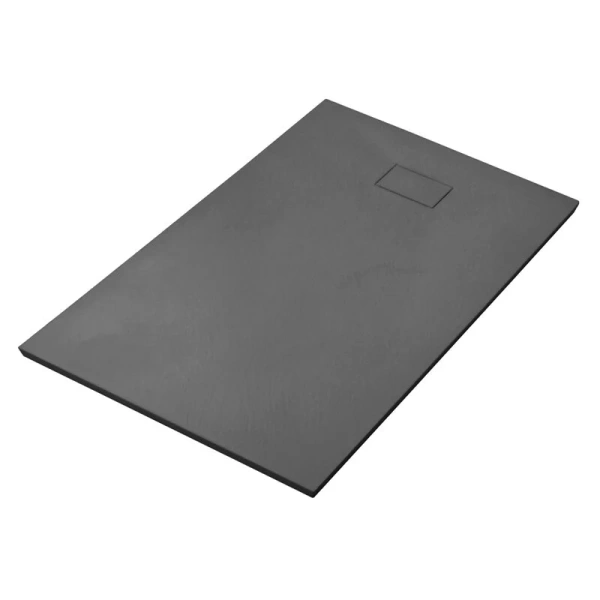 Душевой поддон WasserKRAFT Elbe 120x80 см черный - фото 1