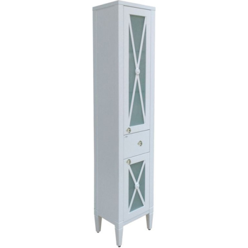 Шкаф-пенал напольный Misty Анна П-Анн-05040 40 см с ящиком, современные, hi-tech - фото 5