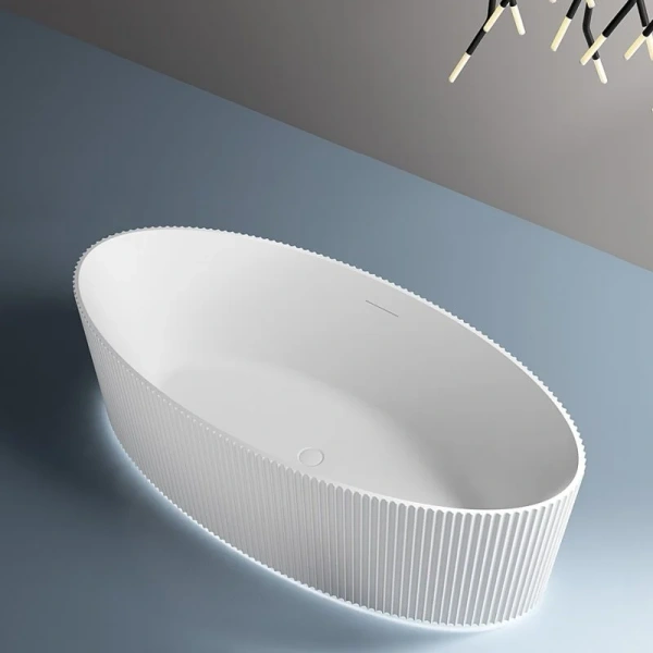 Акриловая ванна Abber 180х85 см овальная, акриловые - фото 2