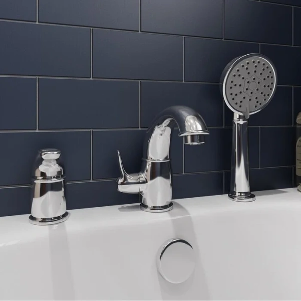 Смеситель для ванны IDDIS Oldie на борт - фото 2