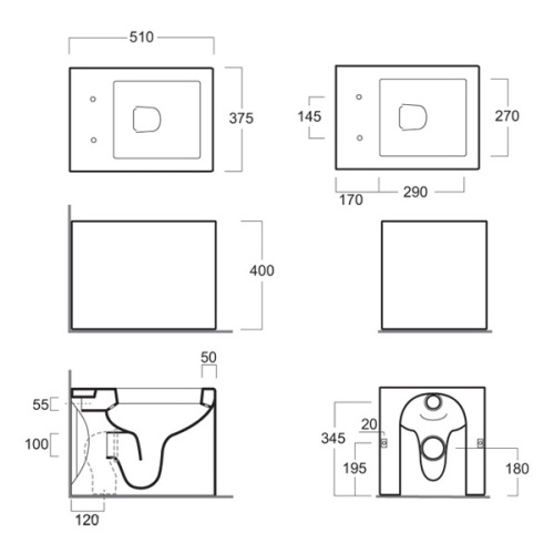 Унитаз напольный Simas Frozen FZ 01 - фото 3